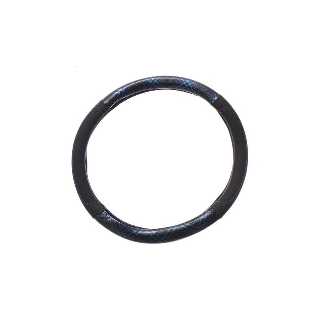 غطاء طارة دركسيون - أسود/أزرق