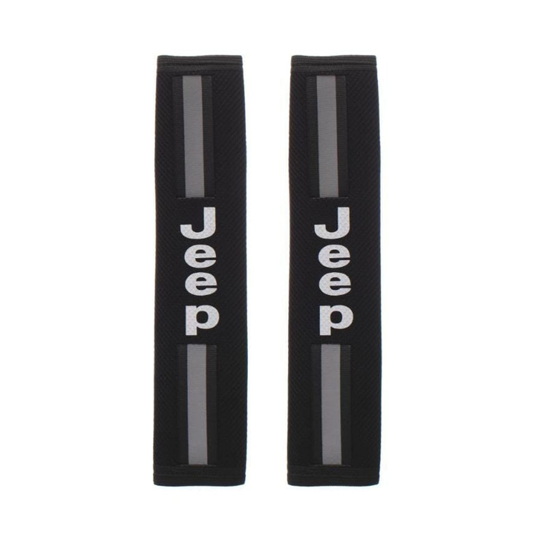 غطاء حزام الأمان للعربية - جيب - أبيض/أسود