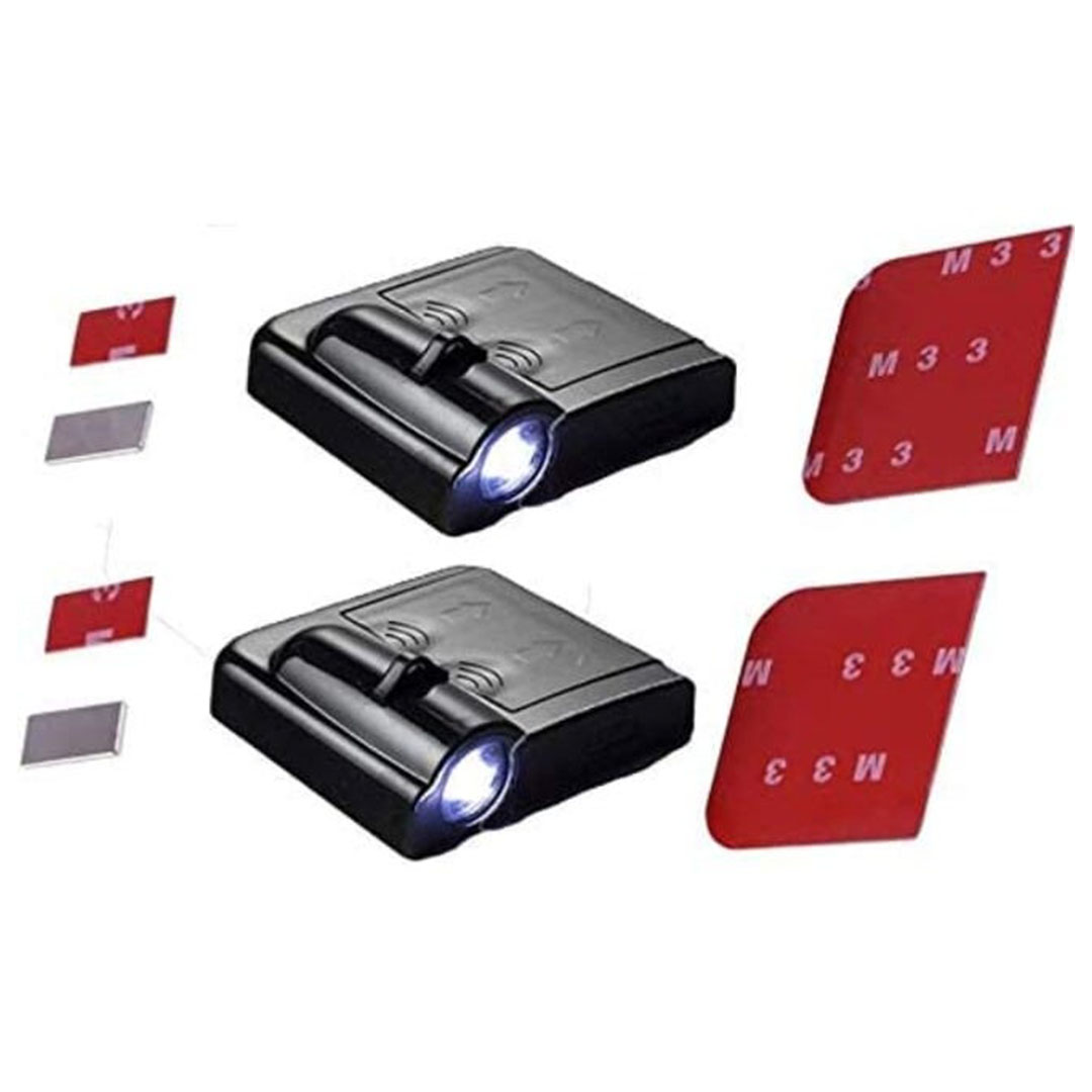 لوجو مضيئة LED لسيارة سكودا - 2 قطعة