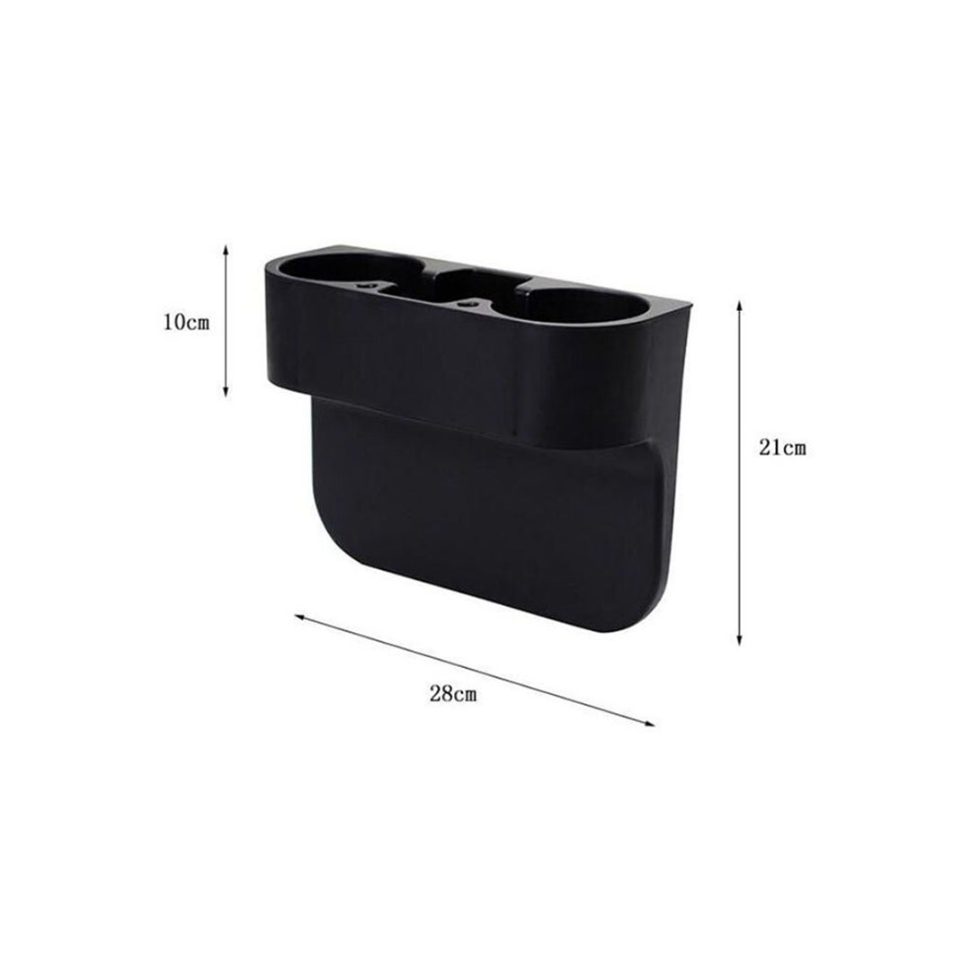 حامل اكواب للسيارة - أسود