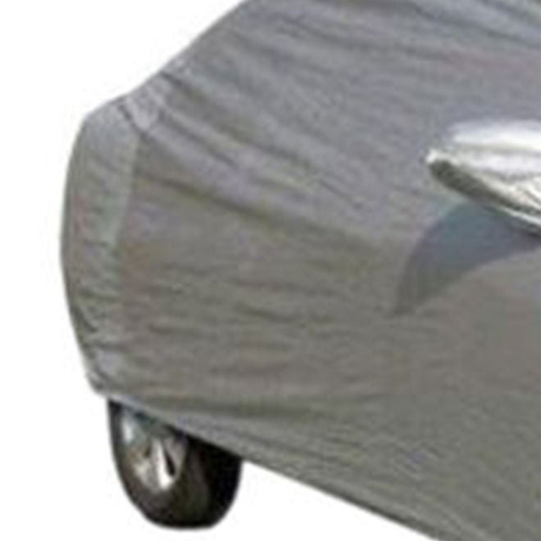 غطاء واقٍ للسيارة - فضي