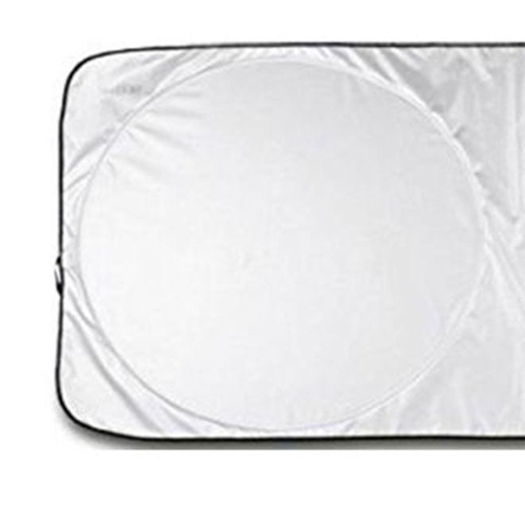 شماسة للزجاج الأمامي للسيارة - فضي