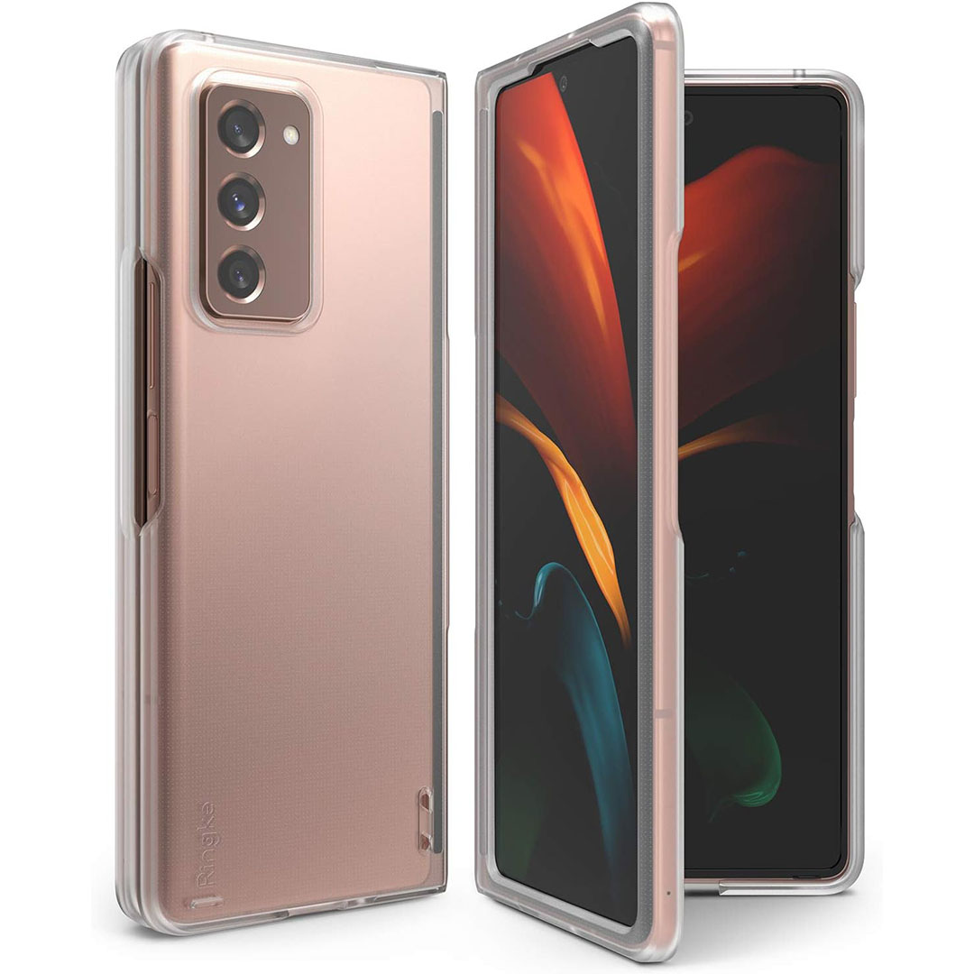 جراب لموبايل سامسونج جالاكسي زد فولد 2 - شفاف