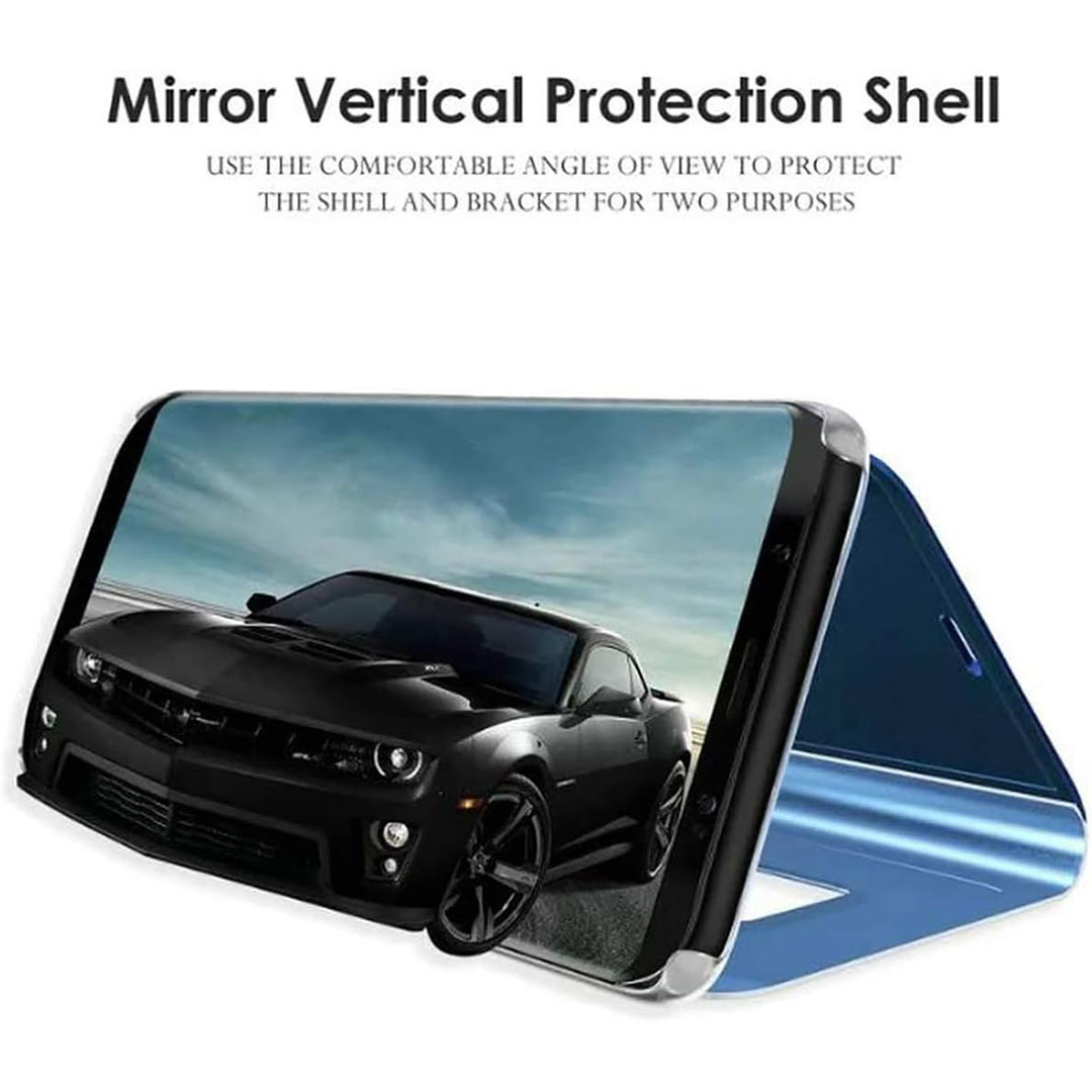 جراب حماية لموبايل أوبو رينو 8 برو 5G بغطاء قابل للطي - ذهبي وردي