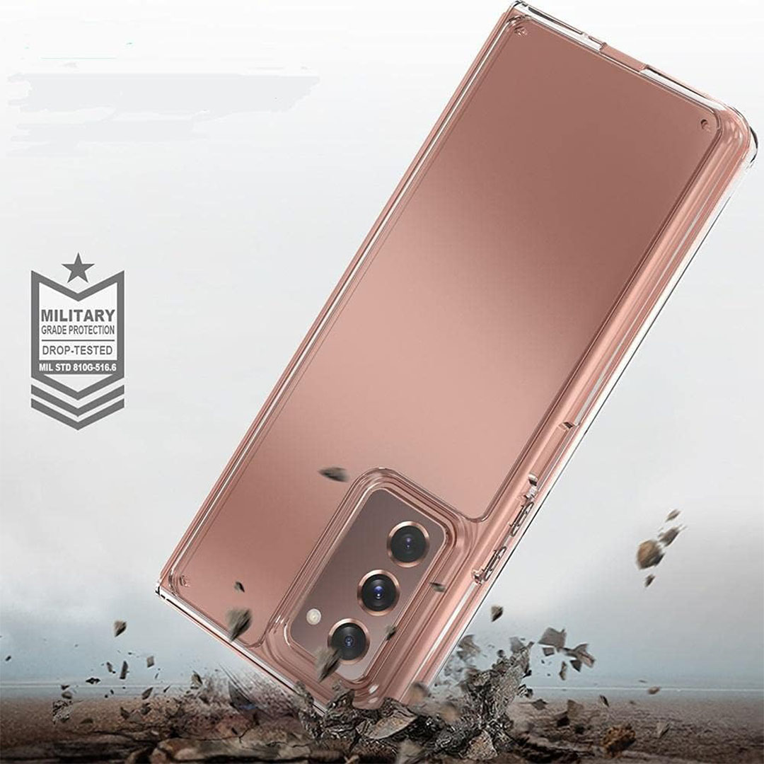 جراب لسامسونج جالاكسي Z فولد 2 5G - شفاف