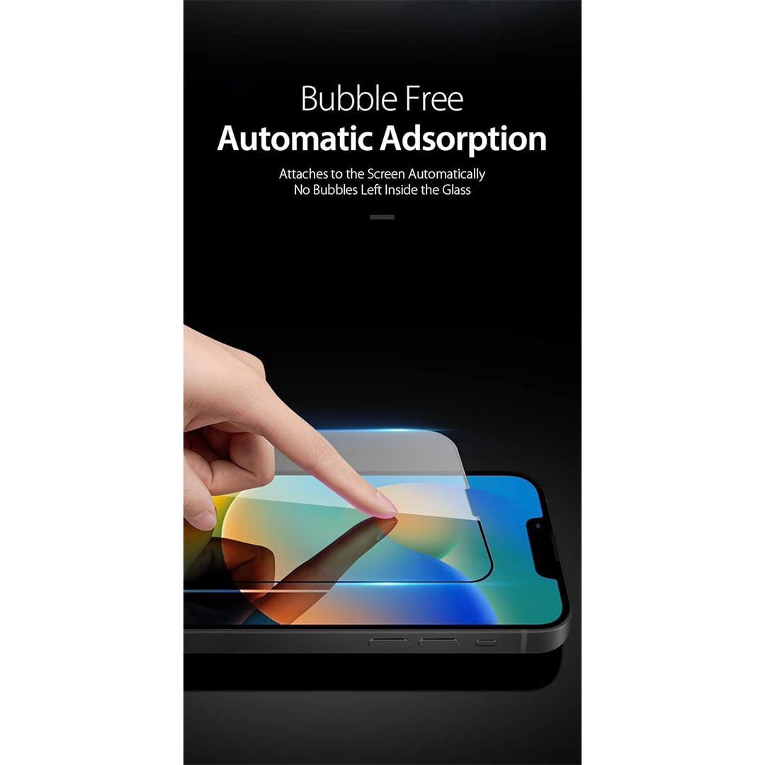 شاشة حماية 9H لايفون 14 - شفاف