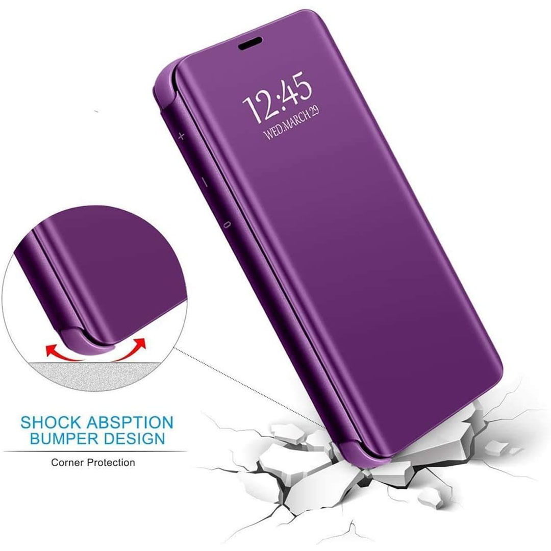 جراب بغطاء قابل للطي لموبايل شاومي ريدمي نوت 11 برو 5G - فوشيا