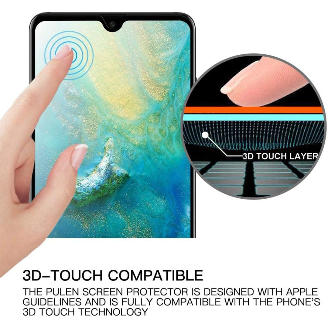 شاشة حماية من الزجاج المقوى 9D لوبايل هواوي ميت 20