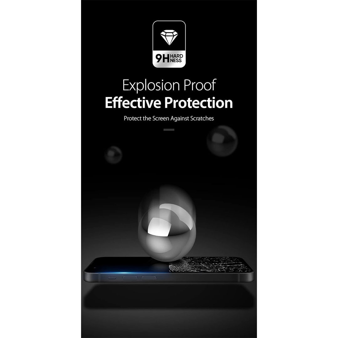 شاشة حماية 9H لايفون 14 - شفاف