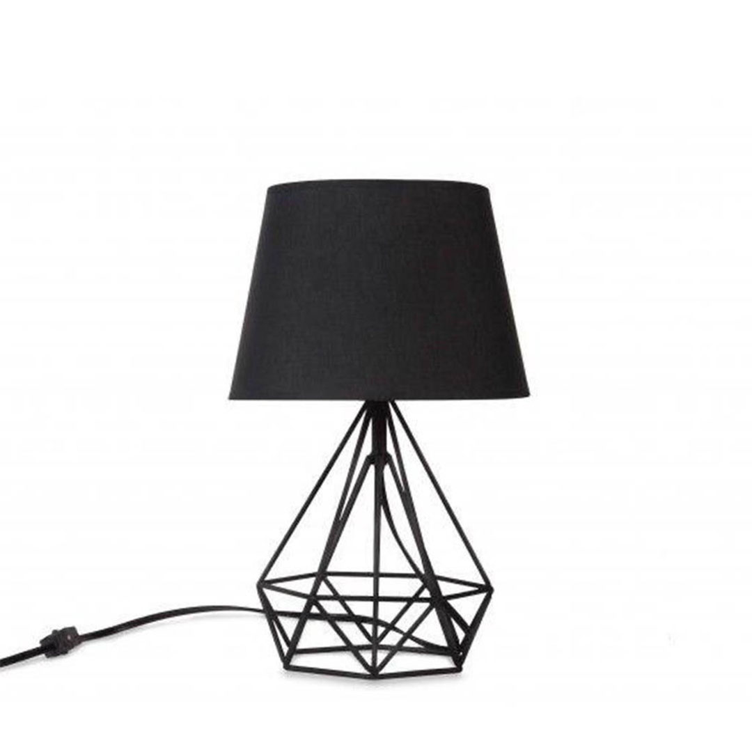 أباجورة للمكتب أستايل مودرن - أسود