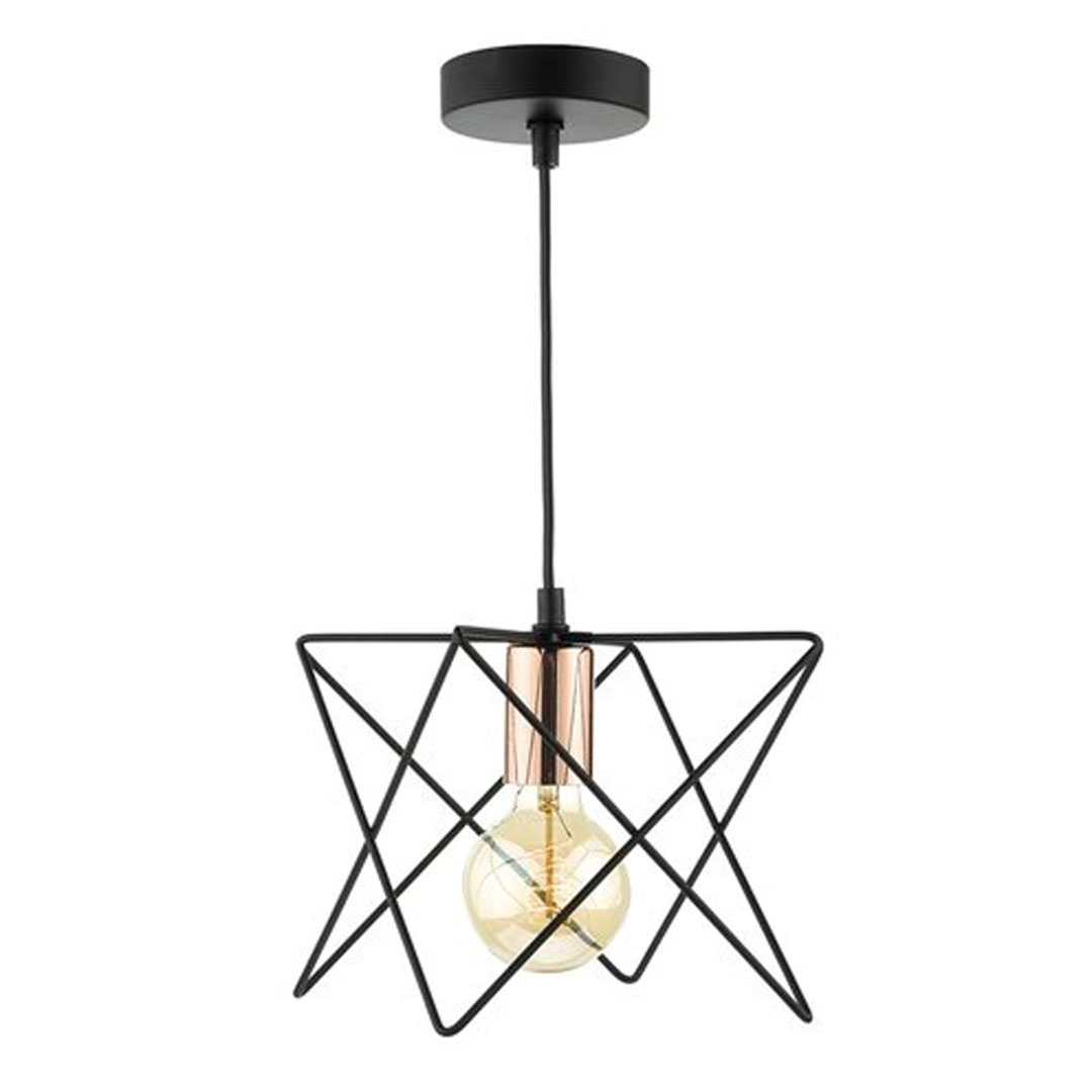 مصباح سقف أستايل مودرن - أسود