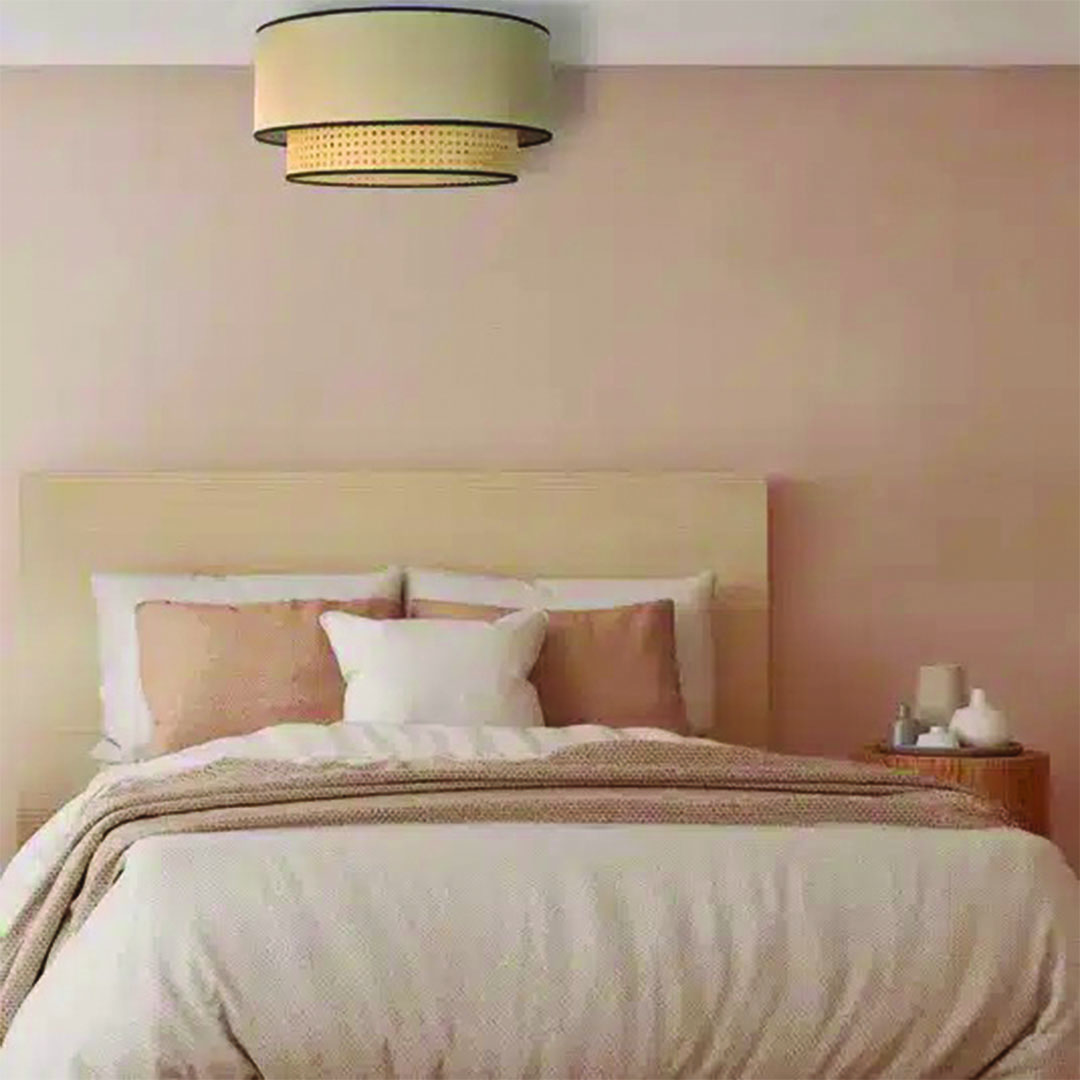 نجفة سقف مودرن - أزرق/بيج/أسود