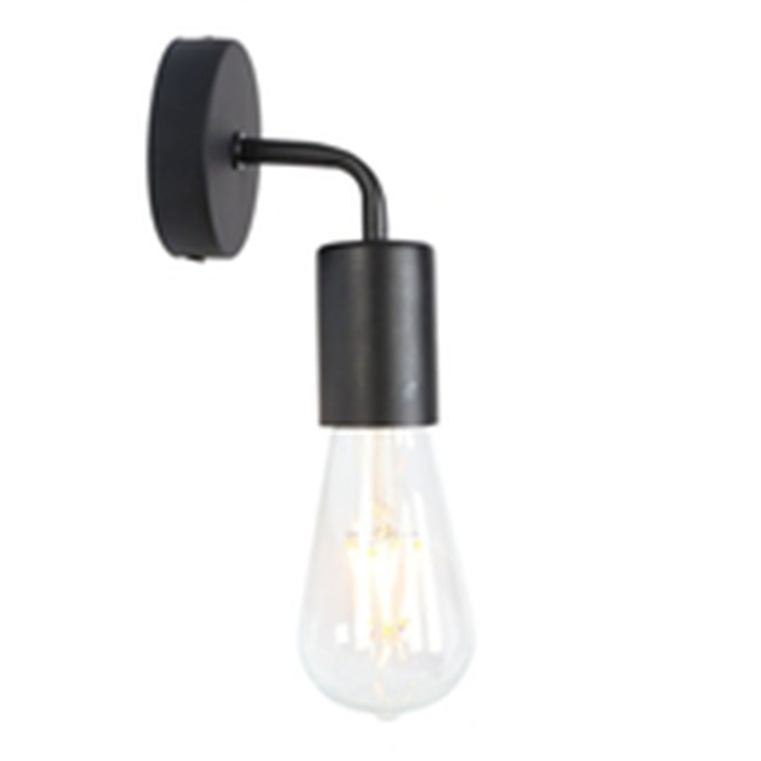 أبليك للحائط شكل مودرن - أسود