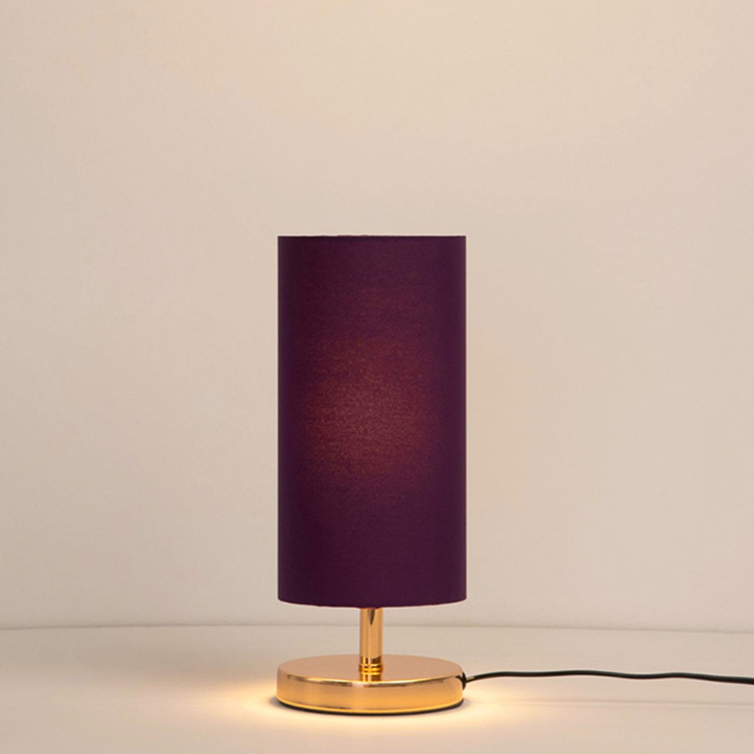 أباجورة مكتب مودرن - ذهبي/بنفسجي - YLN-08