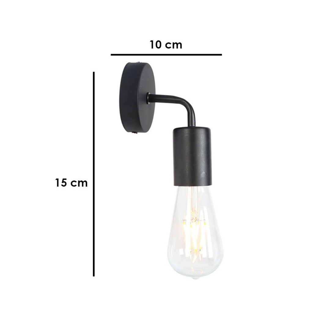 أبليك مودرن للحائط - أسود - YL103-3B