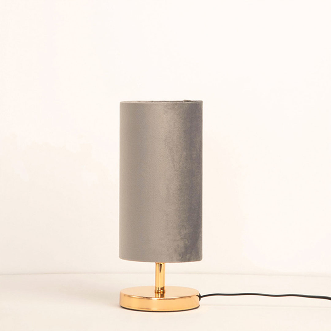 أباجورة مكتب مودرن - ذهبي/رمادي - YLN-06