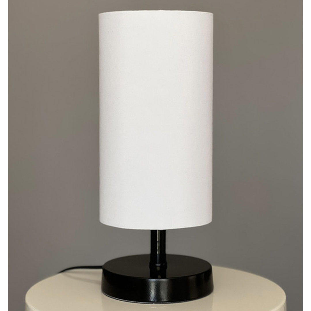 أباجورة للمكتب مودرن - أسود/أبيض - YLN-13