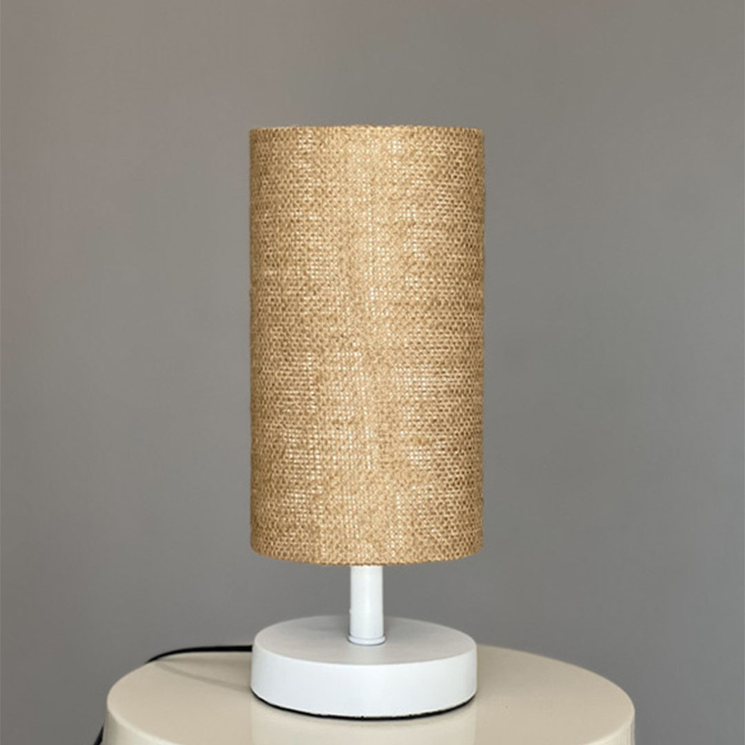 أباجورة للمكتب مودرن - أبيض/بيج - YLN-17