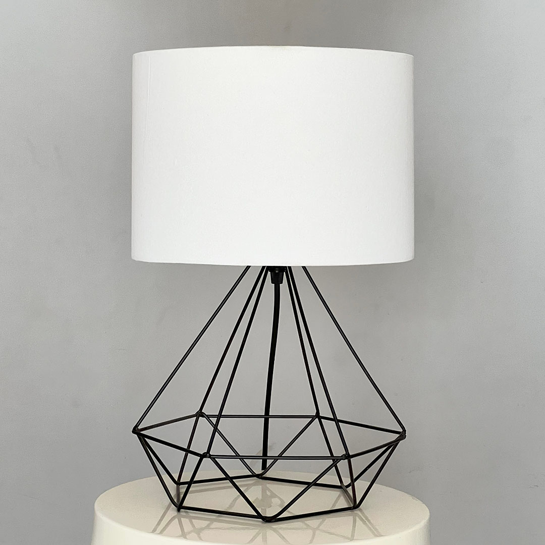 أباجورة مكتب مودرن - أسود/أبيض - YLN-26