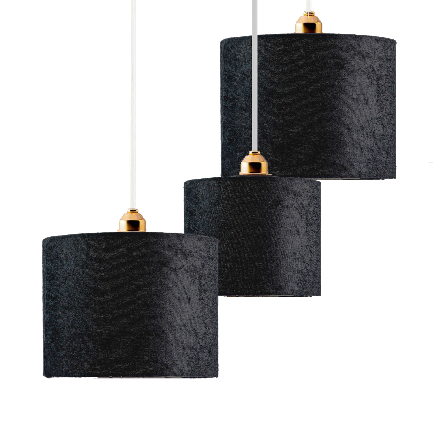 ثريا سيلو قطيفة - اسود