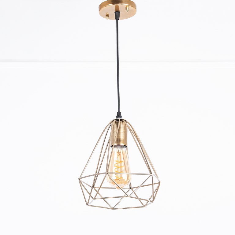 وحدة إضاءة علي شكل جوهرة حجم صغير