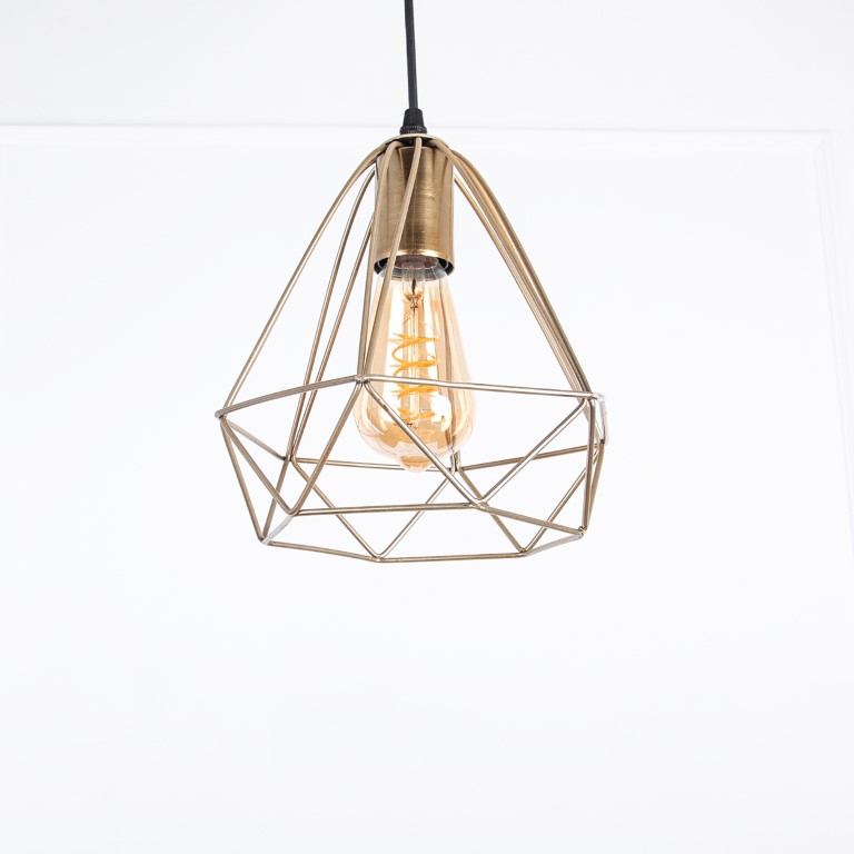 وحدة إضاءة علي شكل جوهرة حجم صغير