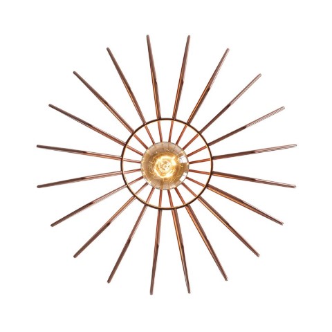 وحدة إضاءة شكل متشابك - روز جولد