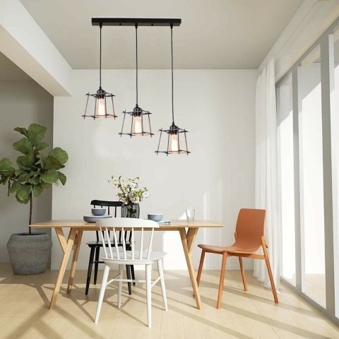 نجفة مسطرة ستيلو - أسود