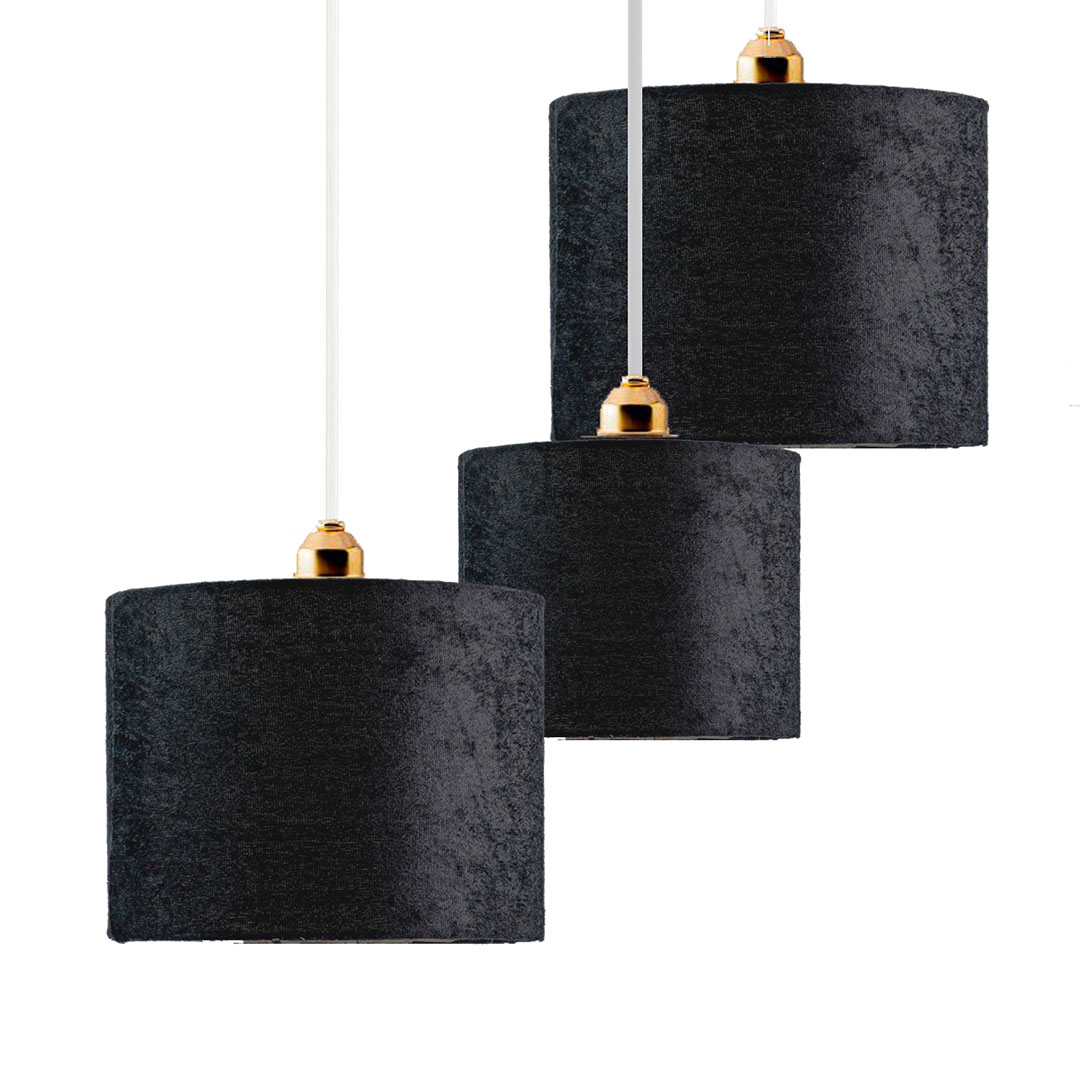 ثريا سيلو قطيفة - اسود