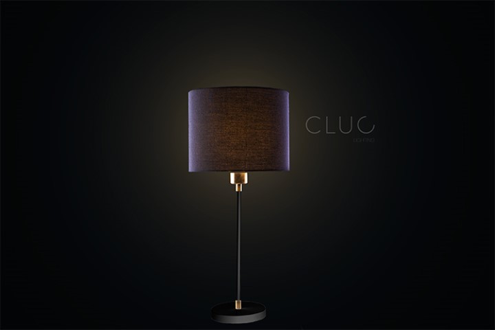 اباجورة تافولو أسود- شابوه أسود