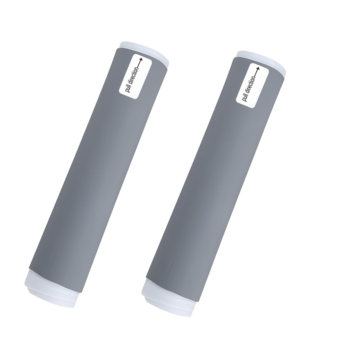 حامل مقبض سيليكون حراري - 1 قطعة - رمادي 