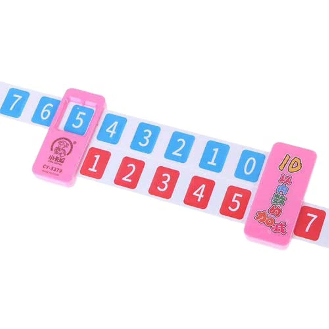 مسطرة تعليمية للاطفال - بلاستيك - متعددة الالوان