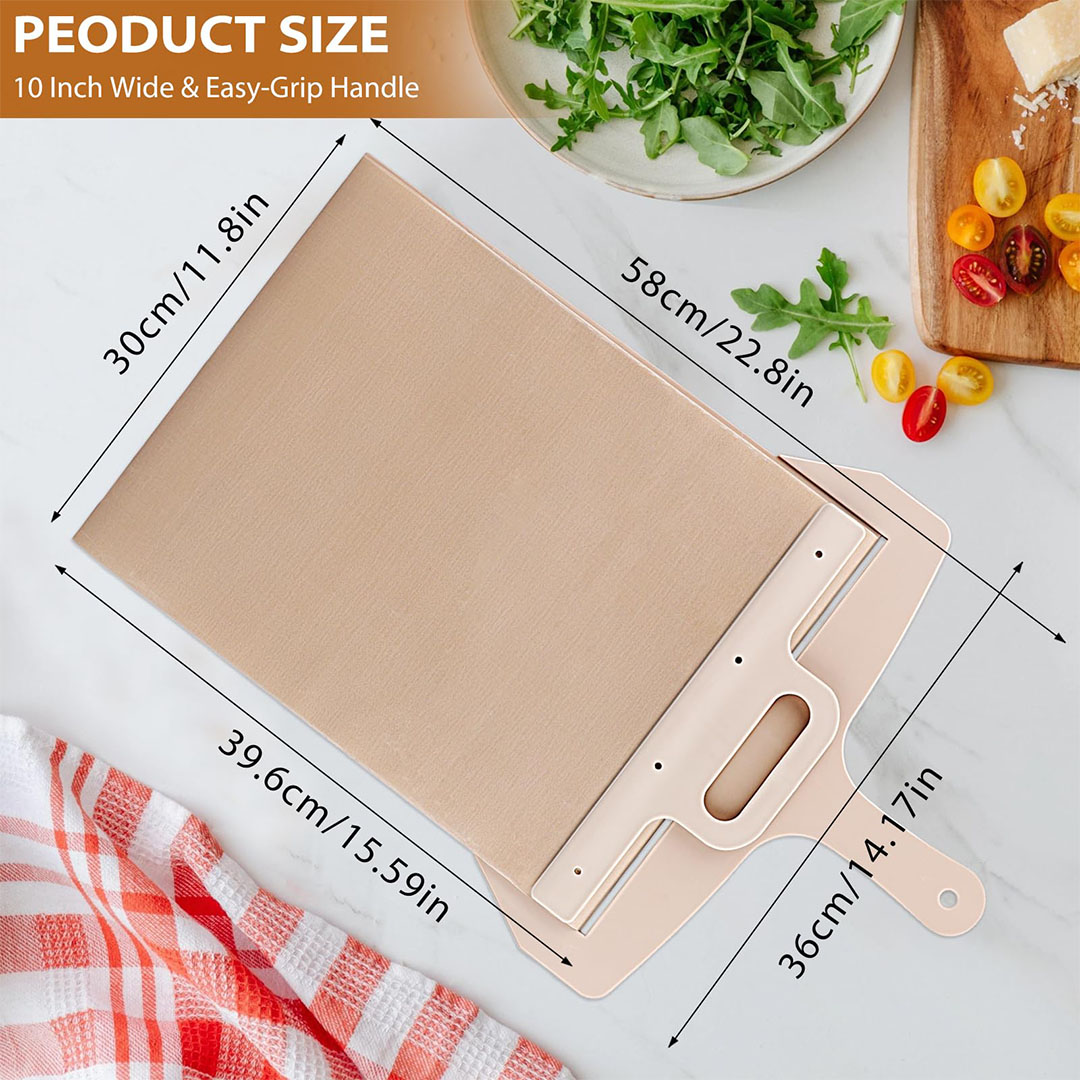 مجرفة بيتزا منزلقة - 30*52.5 سم