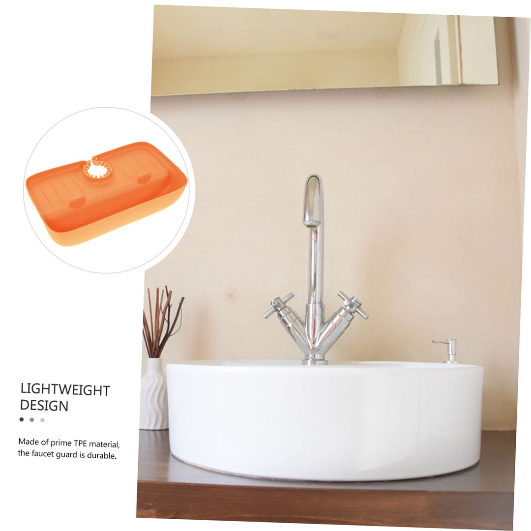 رف حوض متعدد الاغراض - برتقالي