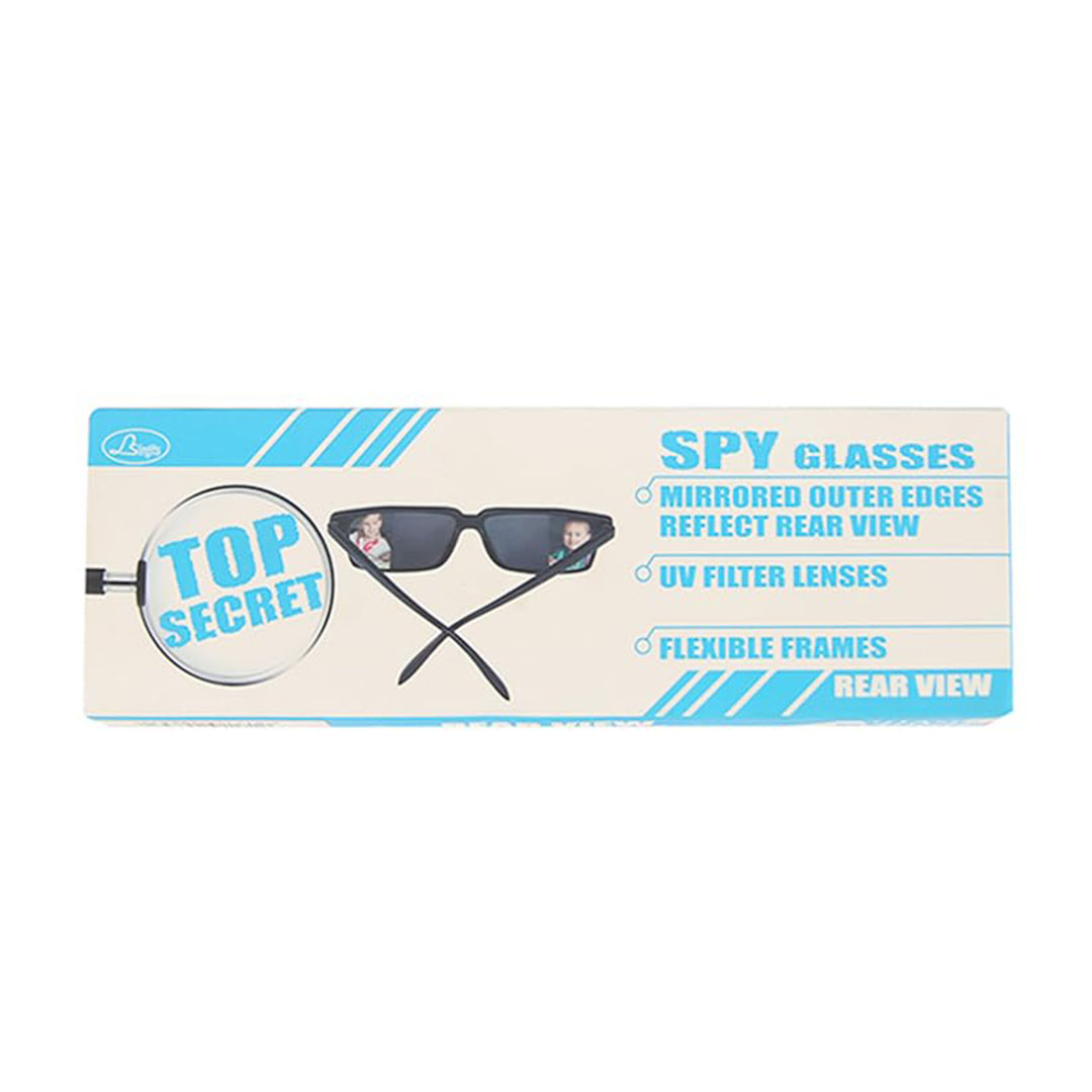 نظارة شمسية ذكية للرؤية الخلفية - أسود