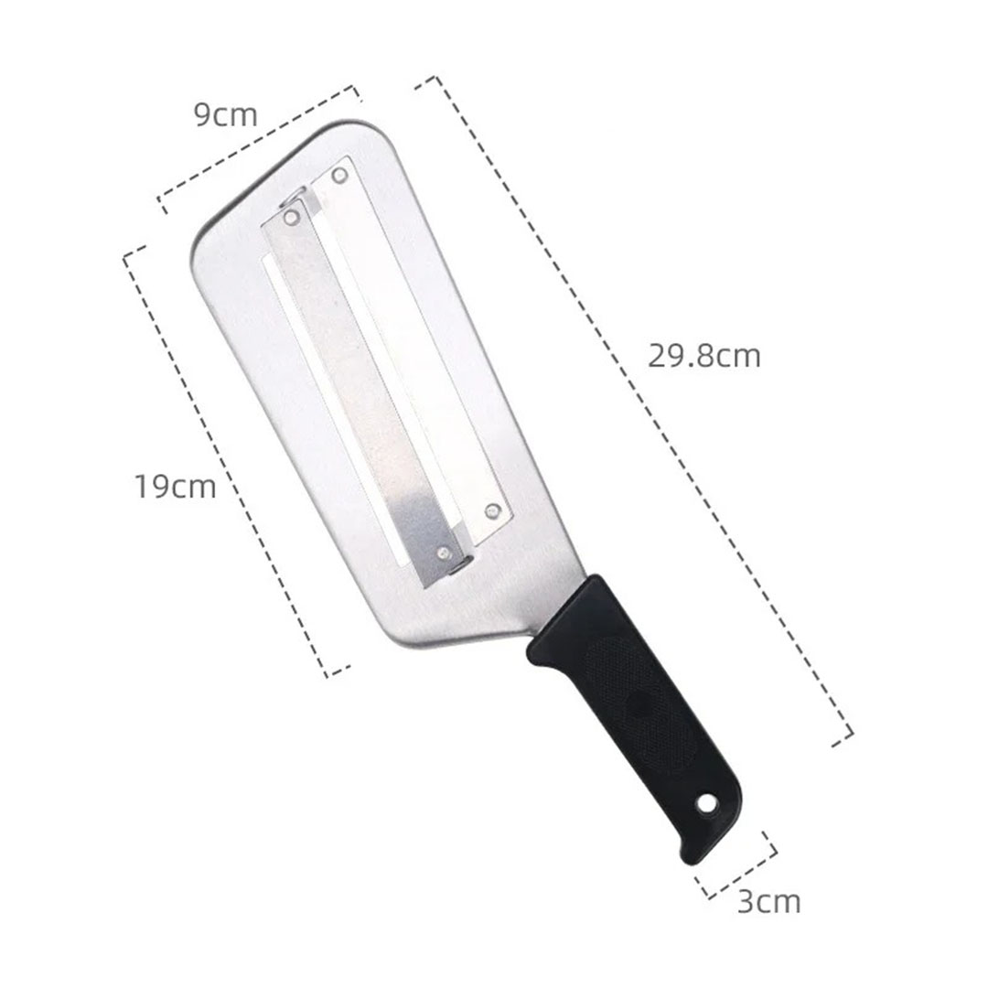 قشارة خضروات ستانلس ستيل - أخضر