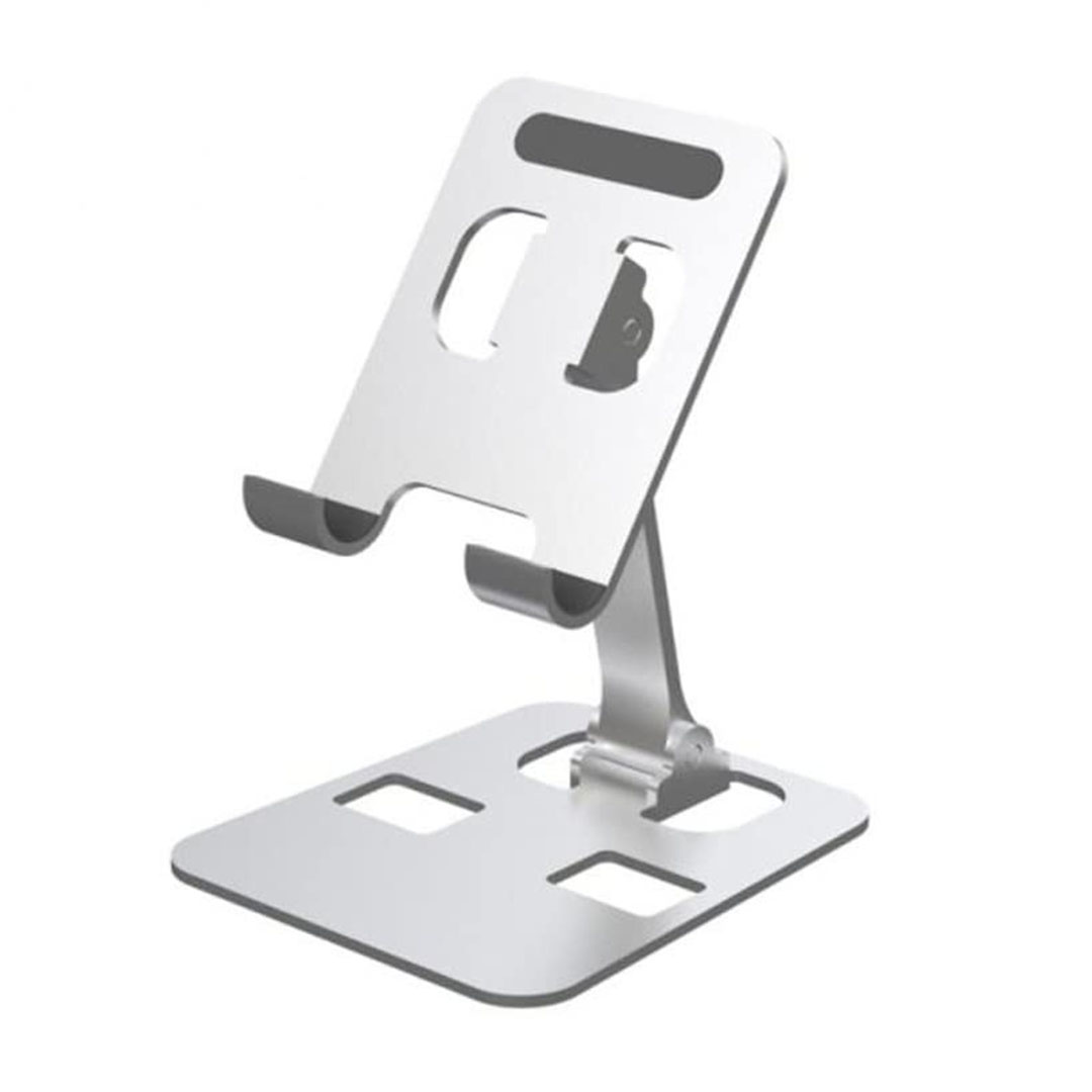 حامل موبايل قابل للطي - فضي