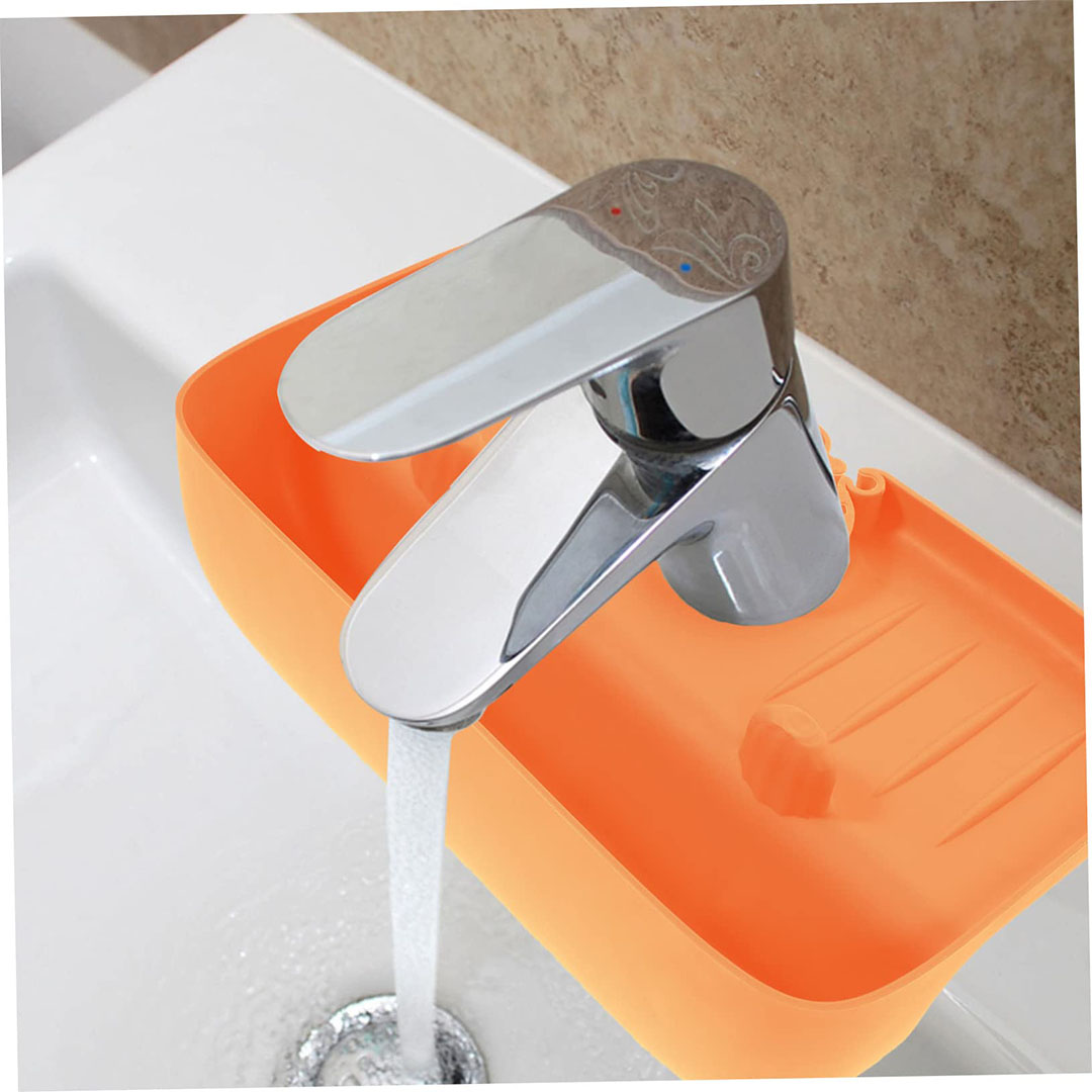 رف حوض متعدد الاغراض - برتقالي