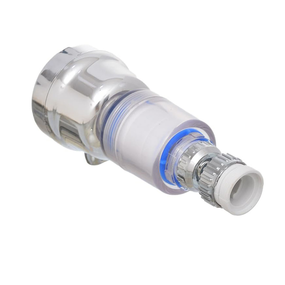 حنفية فلتر متعددة الرش دوارة 360 درجة - فضي