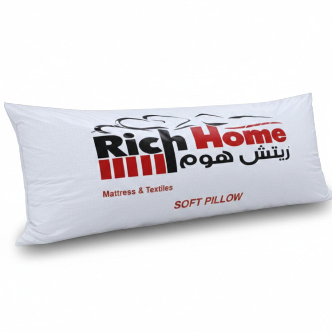 مخده فايبر هولو فيرجن من ريتش هوم - 40*160 سم