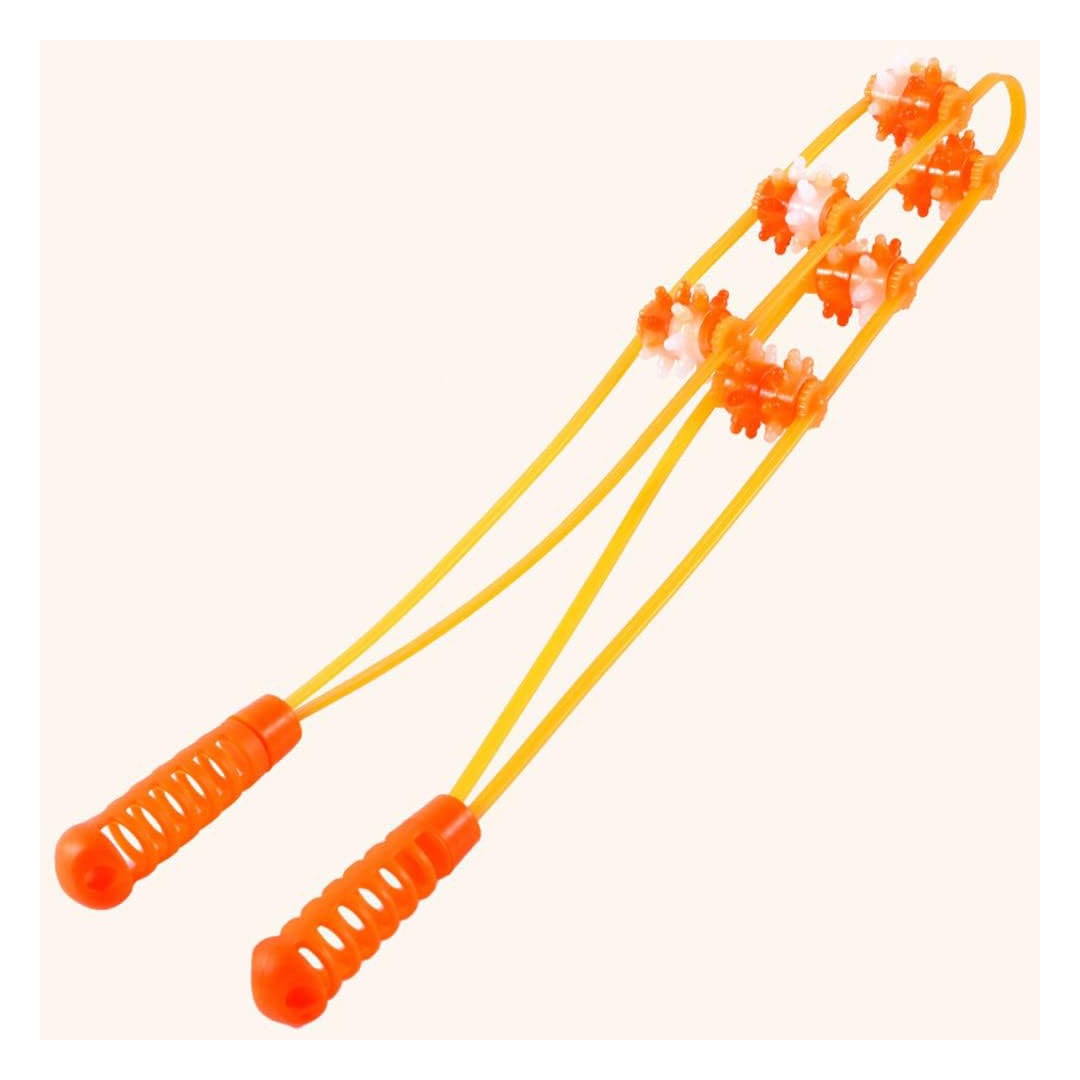 أداة تدليك الظهر المحمولة باليد - برتقالي