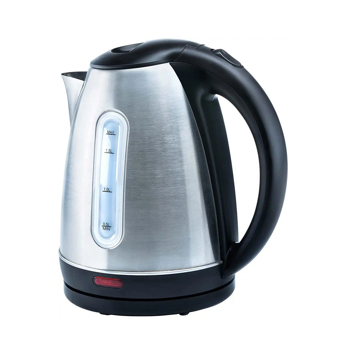 كاتل كهربائية - 1.7 لتر- وقوة 2000 وات - فضي Akwrj1.7L