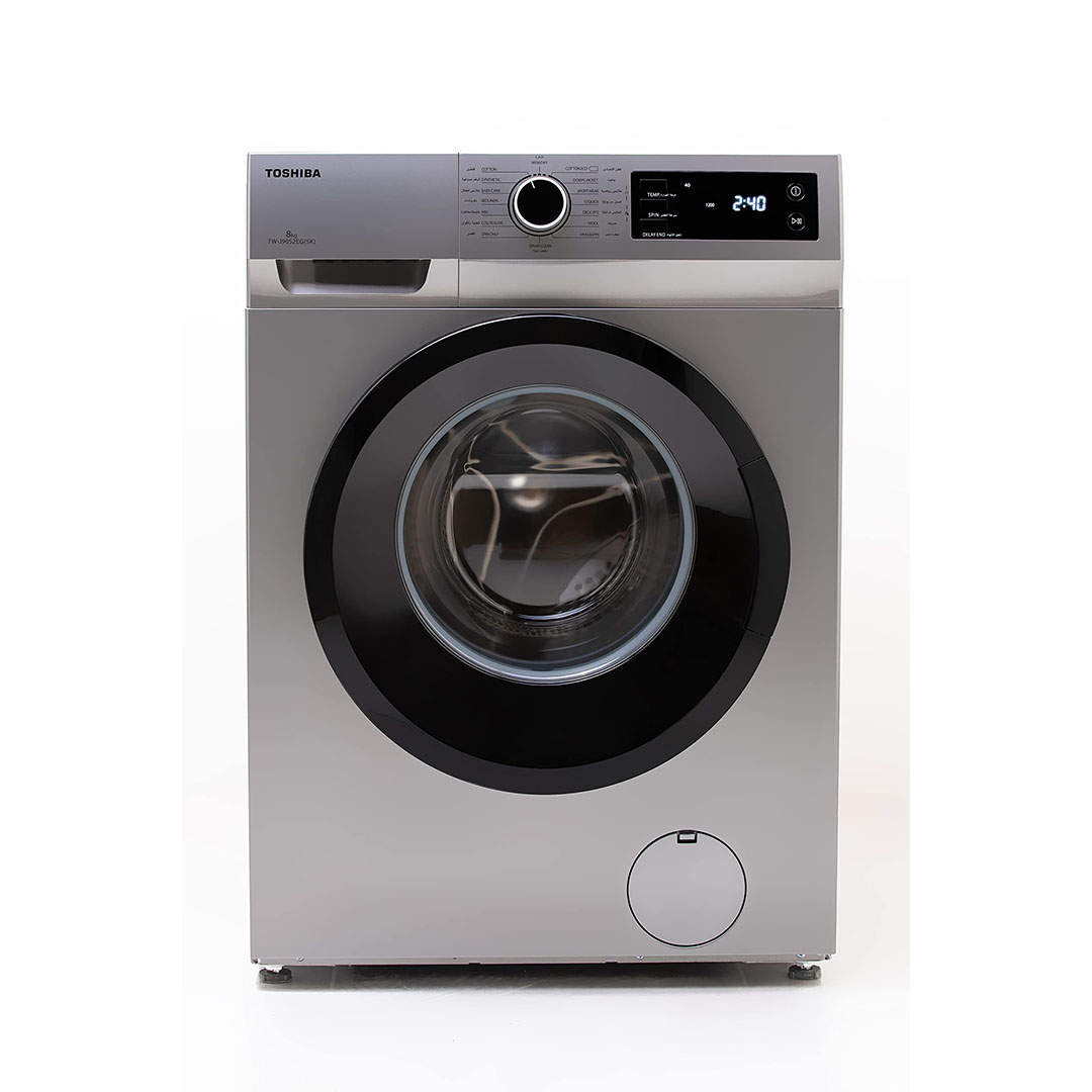 غسالة ملابس اوتوماتيك توشيبا - 8 كيلو - أسود - TW-BK90GF4EG(MK)