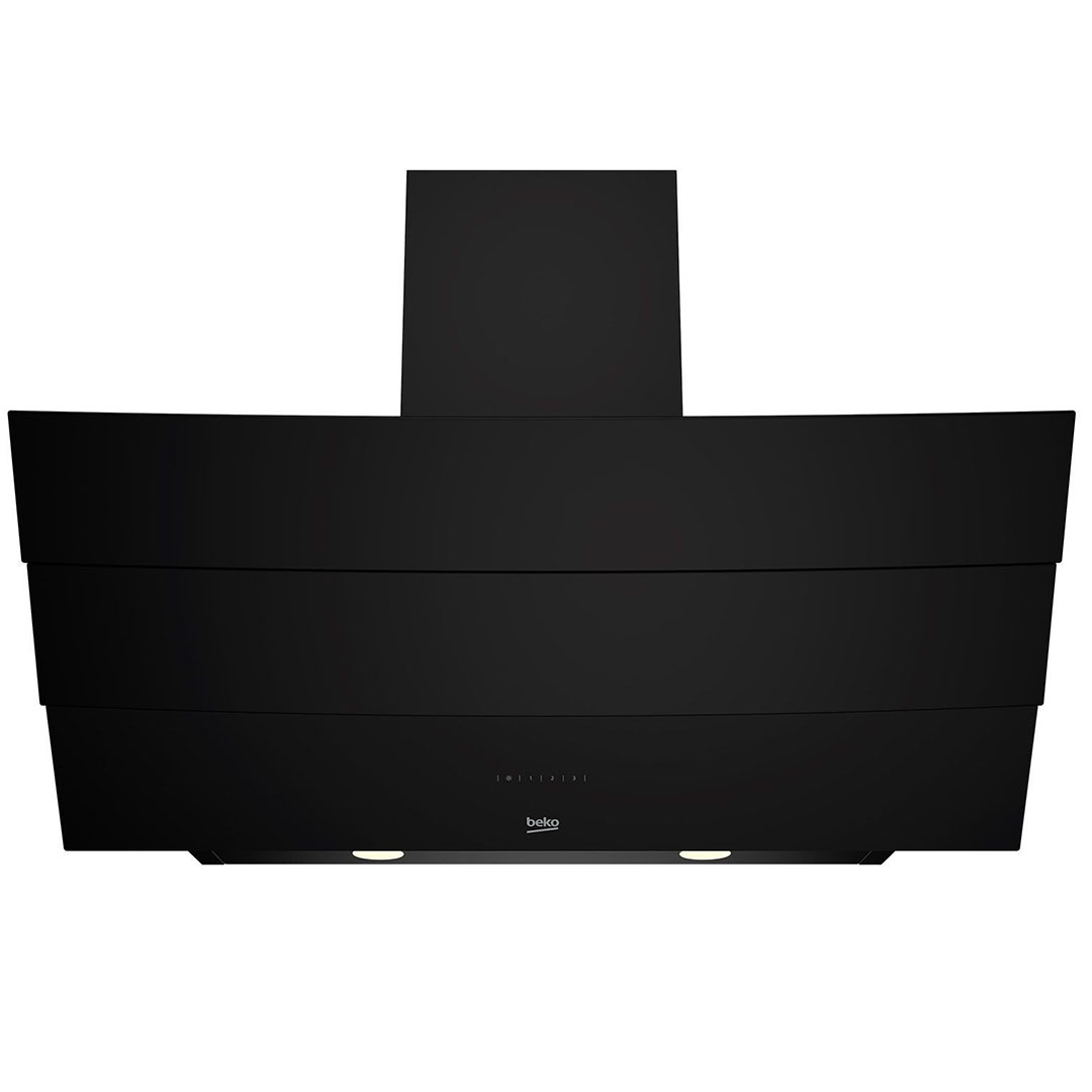 شفاط بيلت إن وحدة تثبيت على الحائط مدمج بيكو - أسود - HCA92640BHE