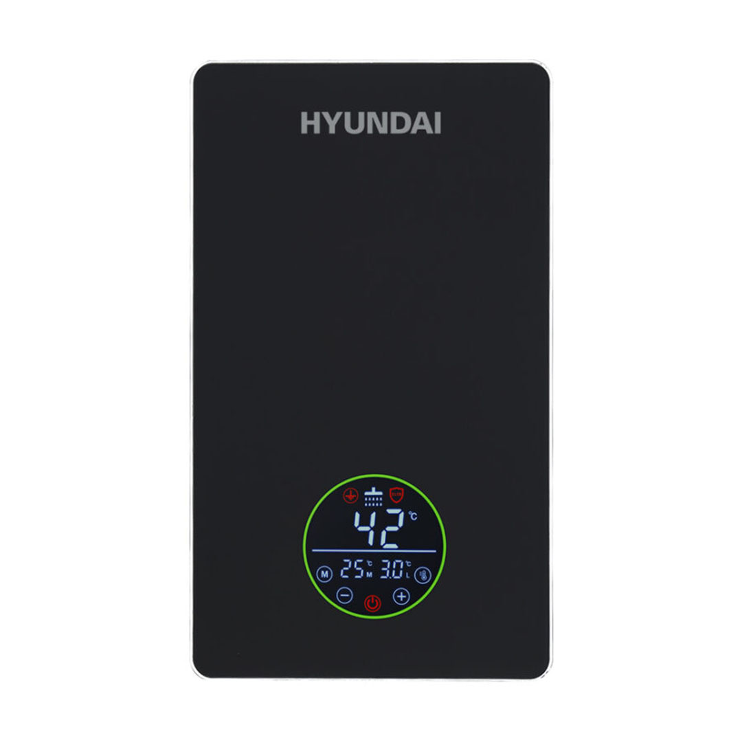 سخان مياه فوري هيونداي - 12 كيلو وات - أسود - Q0912