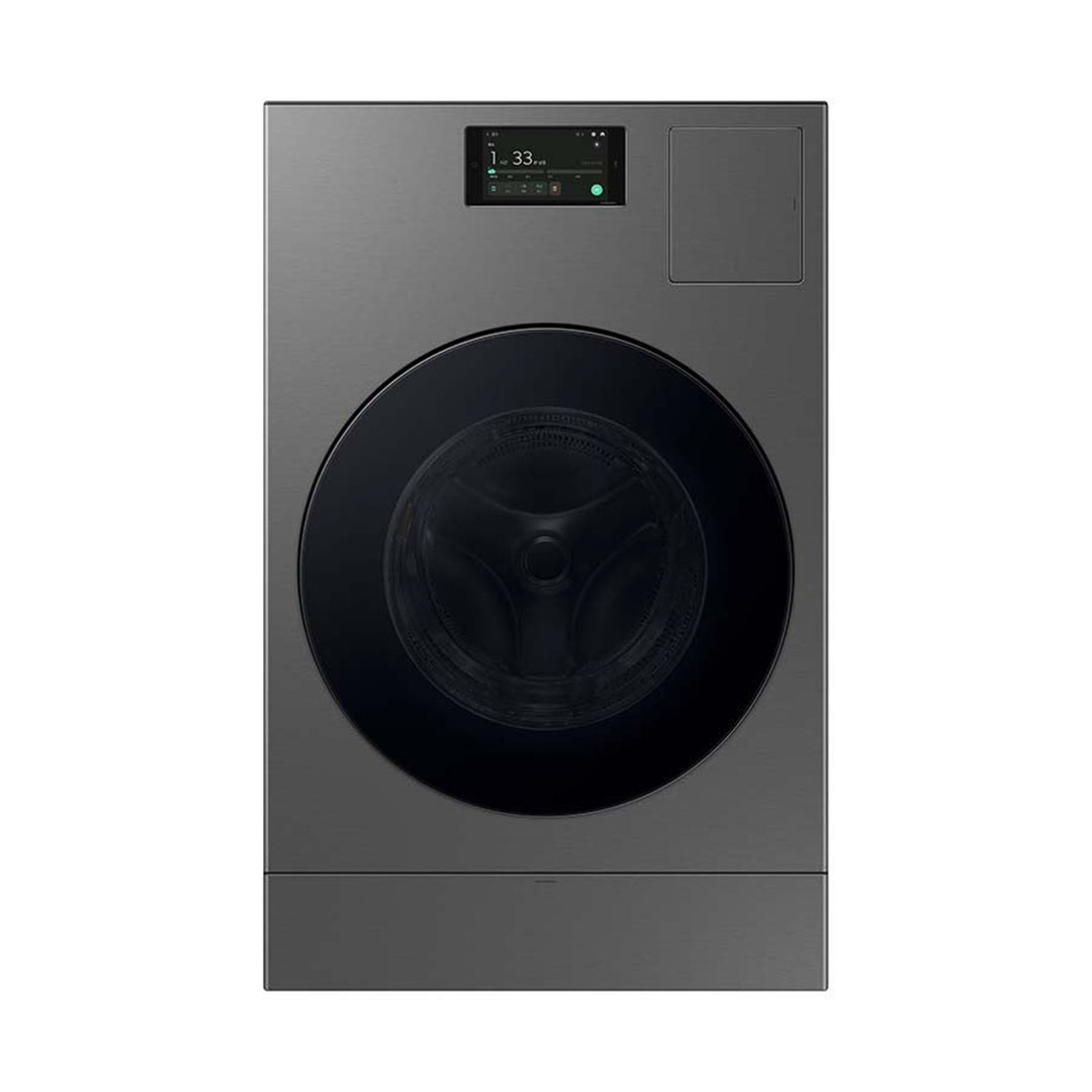 غسالة TCombo الذكية ذات التحميل الأمامي - 25 كجم - مجفف 15 كجم - لون فولاذي داكن - WD25DB8995BZ