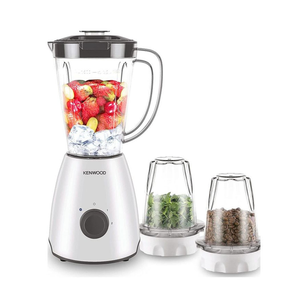 خلاط كينوود مع 2 كبة - 2 لتر - فضي BLP10.C0WH
