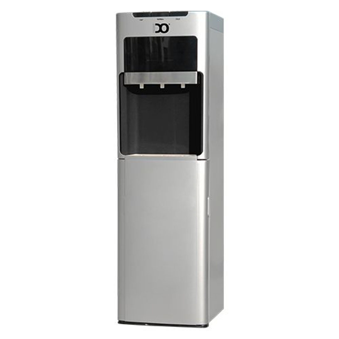مبرد مياه IDO ساخن وبارد وفاتر - 3 حنفية - أسود / فضي - WD301BL-SV