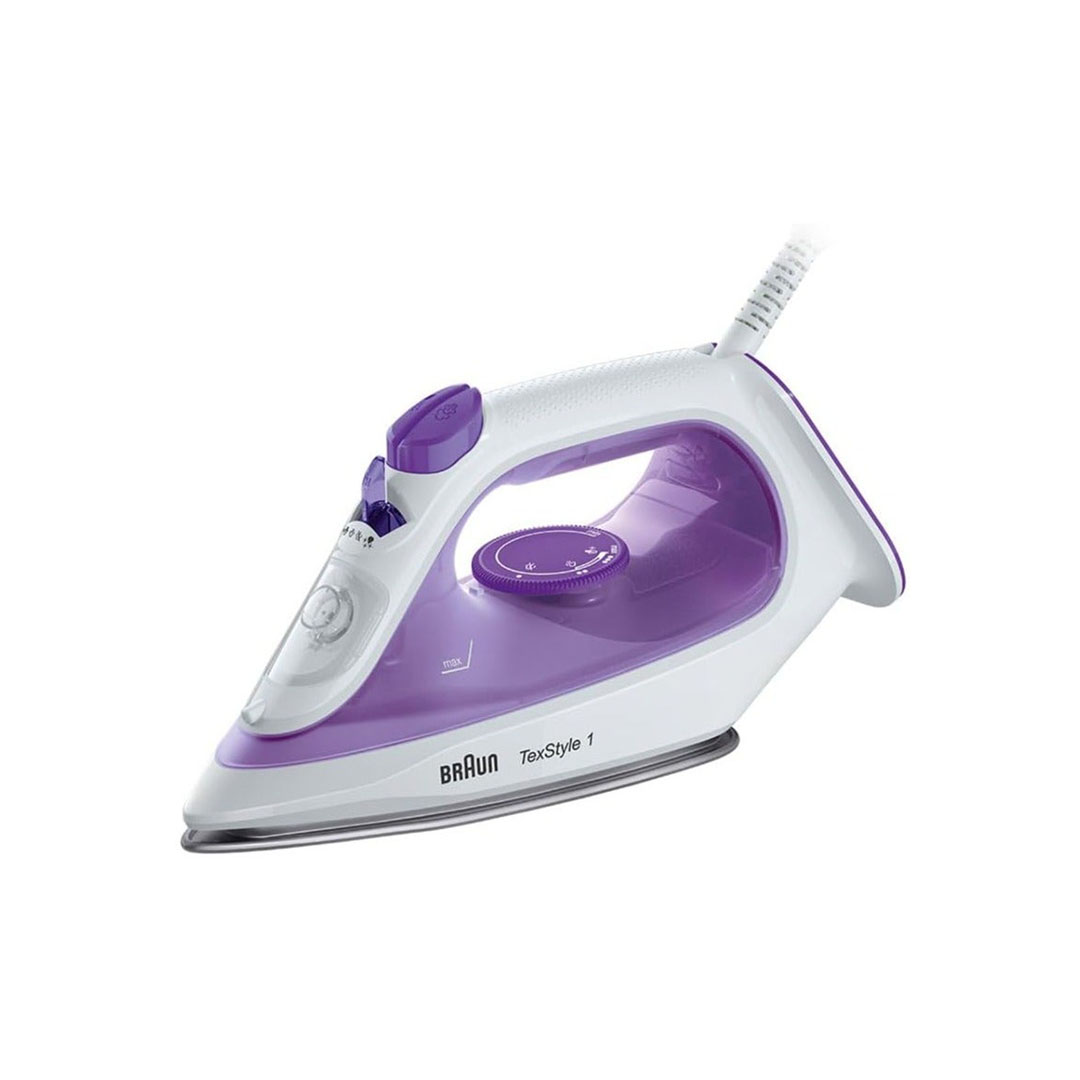 مكواة بالبخار براون - 2000 وات - أبيض/موف - SI1080VI