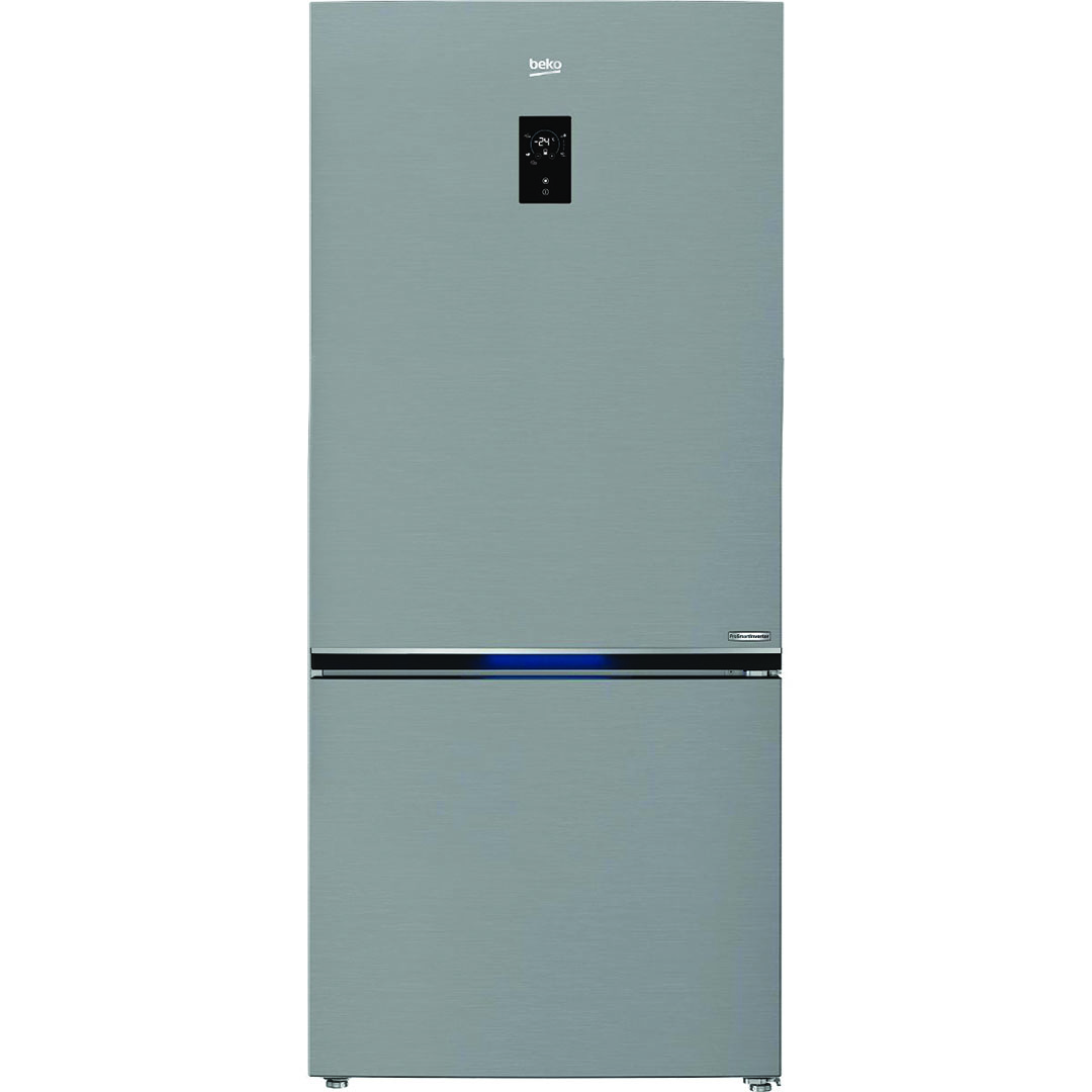 ثلاجة بيكو نوفروست - 620 لتر - فضي - RCNE720E20DZXP